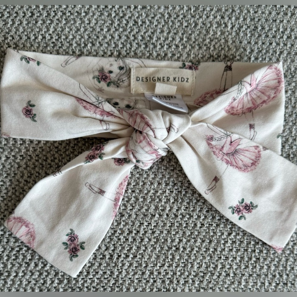 Designer Kidz Ballerina Bow Headband - age 2-8